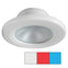 i2Systems Apeiron A3120 Screw Mount Light - Red, Cool White & Blue - White Finish